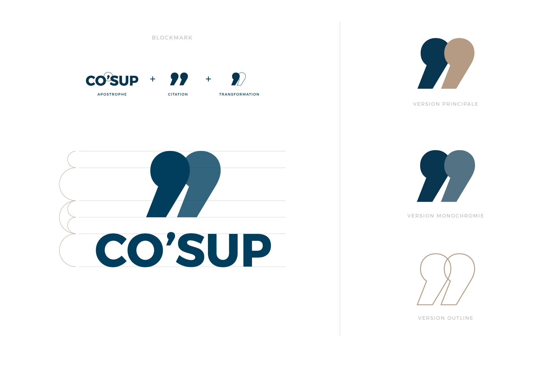 Charte graphique CO'SUP