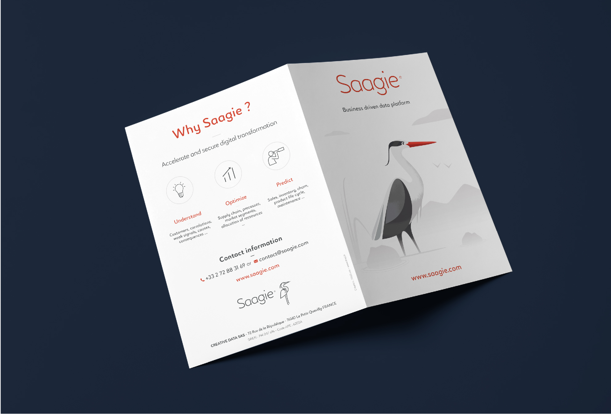 Visuel print Saagie